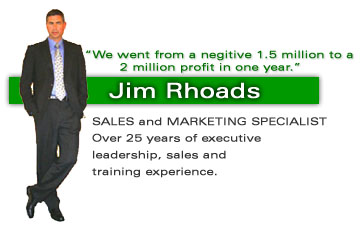 Jim Rhoads, Sales and Marketing Specialist